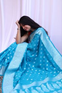 Georgette Banarasi Saree