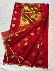 Printed Chanderi Pure Silk Saree