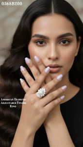Adjustable Alloy Stone Ring