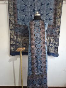 Ajrak Suit Fabric