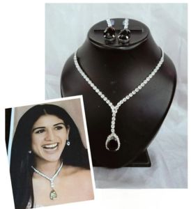 Alloy Black Necklace Set
