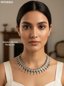 Alloy Black Necklace Set