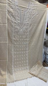 Chikankari Suit Fabric