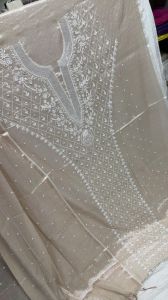 Chikankari Suit Fabric