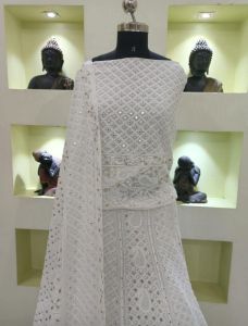 Chikankari Fabric Lehenga