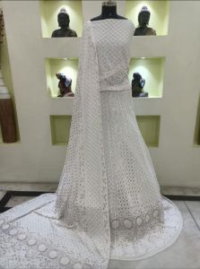 Chikankari Fabric Lehenga