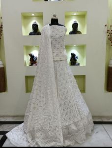 Chikankari Fabric Lehenga