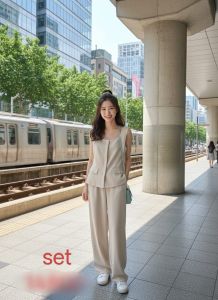 Top and Trousers Set