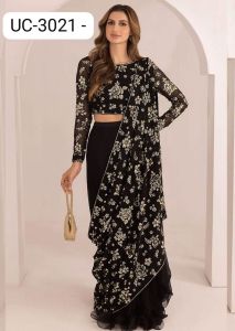 Ladies Designer Stitched Suit