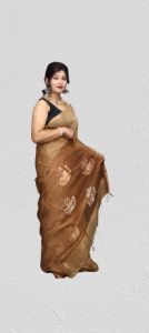 Jay Shree  Tissue Linen Silk Saree