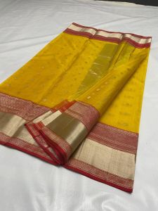 Printed Chanderi Pure Silk Saree