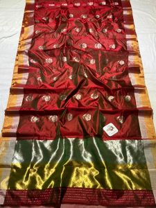Printed Chanderi Pure Silk Saree