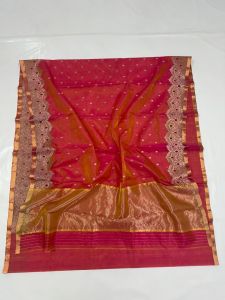 Printed Chanderi Pure Silk Saree