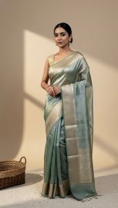 tissue silk saree