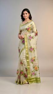 tissue silk saree