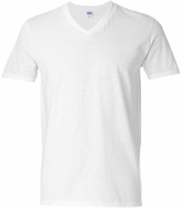 Cotton Promotional V Neck T Shirt