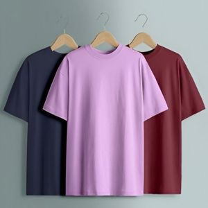 Round Neck Plain T Shirt