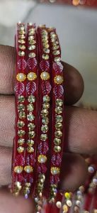Beaded Zircon Bangles