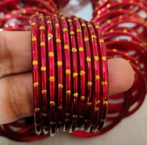 Party Wear Stone Work Jari Bangles
