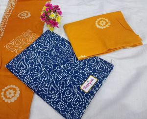Cotton Printed Dress Material Batik Print