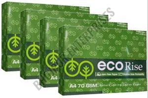 70 GSM A4 Size Eco Rise Copier Paper