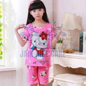 Girls Cotton Kids Night Suit