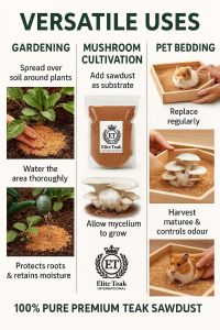 Wood Sawdust Powder