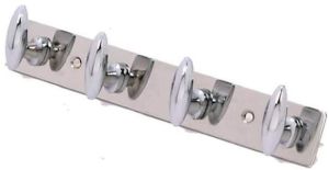 Stainless Steel Capsule 4 Pin Wall Mounted Cloth Hanger