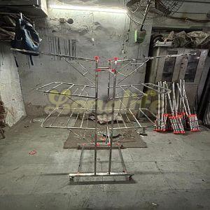 3 Tier Stainless Steel Butterfly Cloth Drying Stand