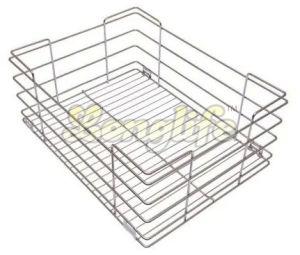 Deluxe Stainless Kitchen Basket