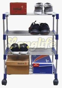 Multipurpose Metal Shoe Rack