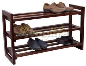 Solid Wood Shoe Rack