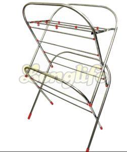 Stainless Steel Double Band Clothes Dryer Stand
