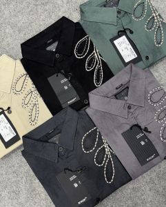 Men Embroidered Party Wear Shirt