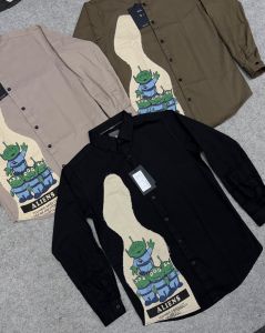 Men Slim Fit Smart Casual Shirt
