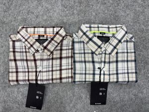 Men Slim Fit Checked Casual Shirt