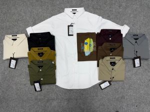 White Hand Embroidered Party Wear Shirt