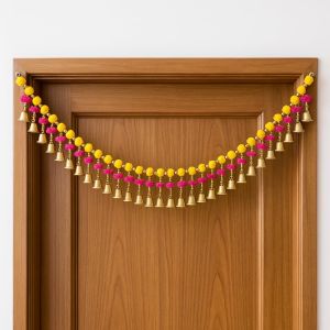 handmade door hanging moti latkan style bandarwal toran