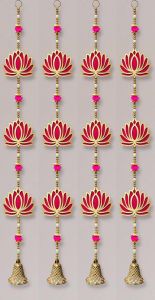 Handmade Traditional Lotus Wall and Door Hanging for Home Decor | Diwali Decor | Wedding