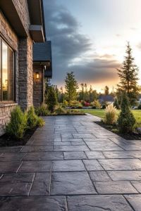 Black Limestone for Flooring