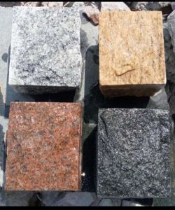 Multicolor Granite Cobblestone