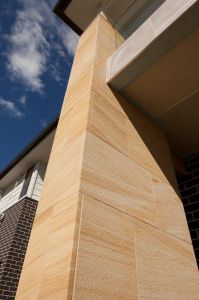 Teakwood Sandstone Wall Cladding