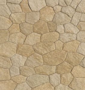 Yellow Crazy Pattern Wall Cladding
