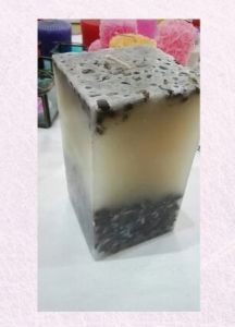 Coffee Bean Pillar Candle