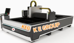 3KW Single Bed CNC Fiber Laser Cutting Machine