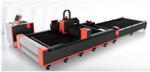 6KW Exchange Table CNC Fiber Laser Cutting Machine