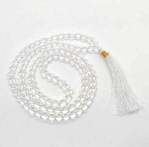 Clear Quartz Mala
