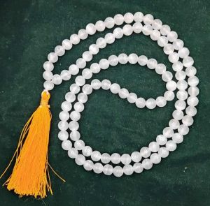 Selenite Natural Mala