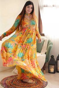 57 Panna  Muslin Gown  Fabric