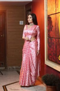 Chinon Saree Fabric